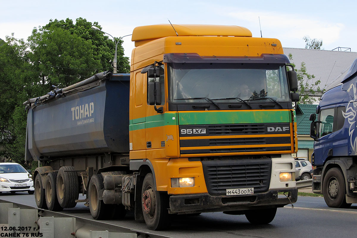 Дагестан, № М 443 ОО 69 — DAF 95XF FT