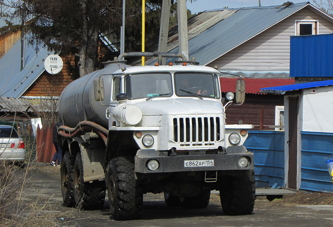 Новосибирская область, № Е 862 АР 154 — Урал-44202