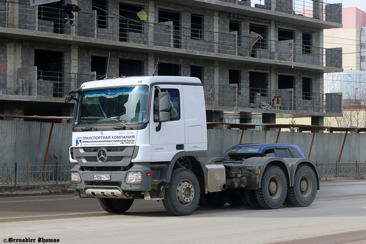 Саха (Якутия), № К 908 РО 750 — Mercedes-Benz Actros '09 3346 [Z9M]