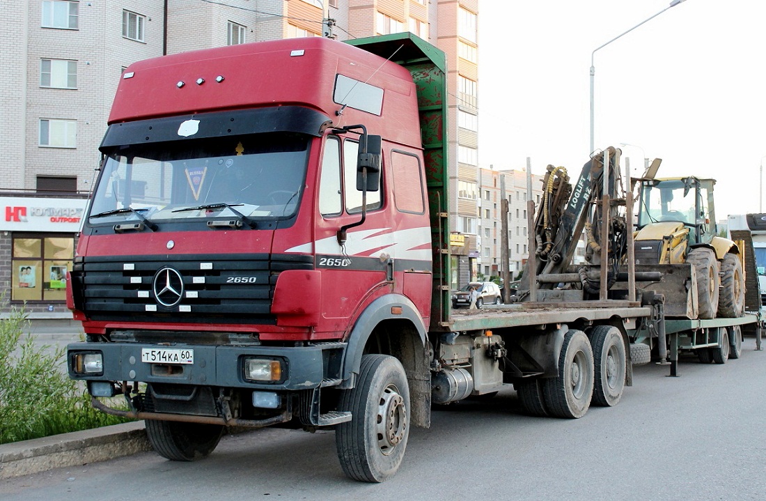 Псковская область, № Т 514 КА 60 — Mercedes-Benz SK (общ. мод.)