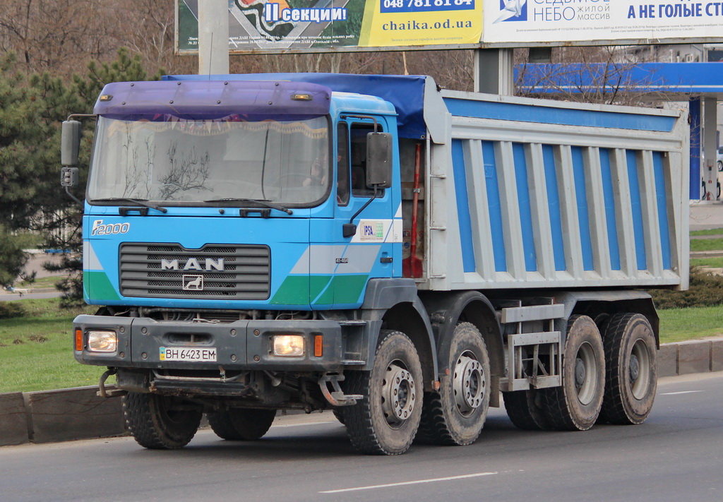 Одесская область, № ВН 6423 ЕМ — MAN F2000 41.xxx (общая)