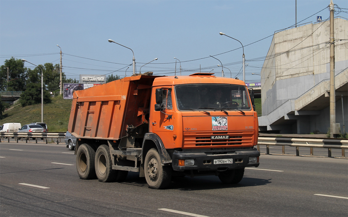 Красноярский край, № В 190 ВН 142 — КамАЗ-65115 [651150]