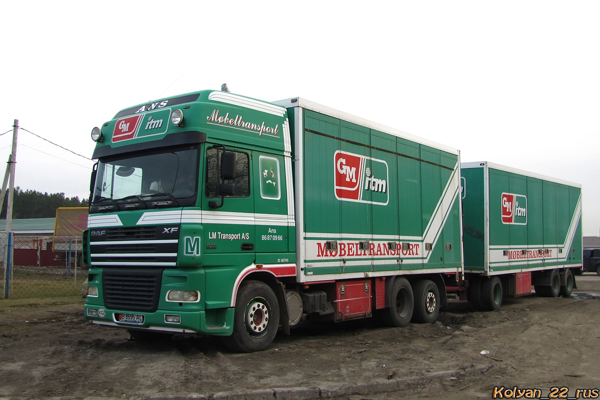 Киргизия, № B 8695 AL — DAF XF95 FAR