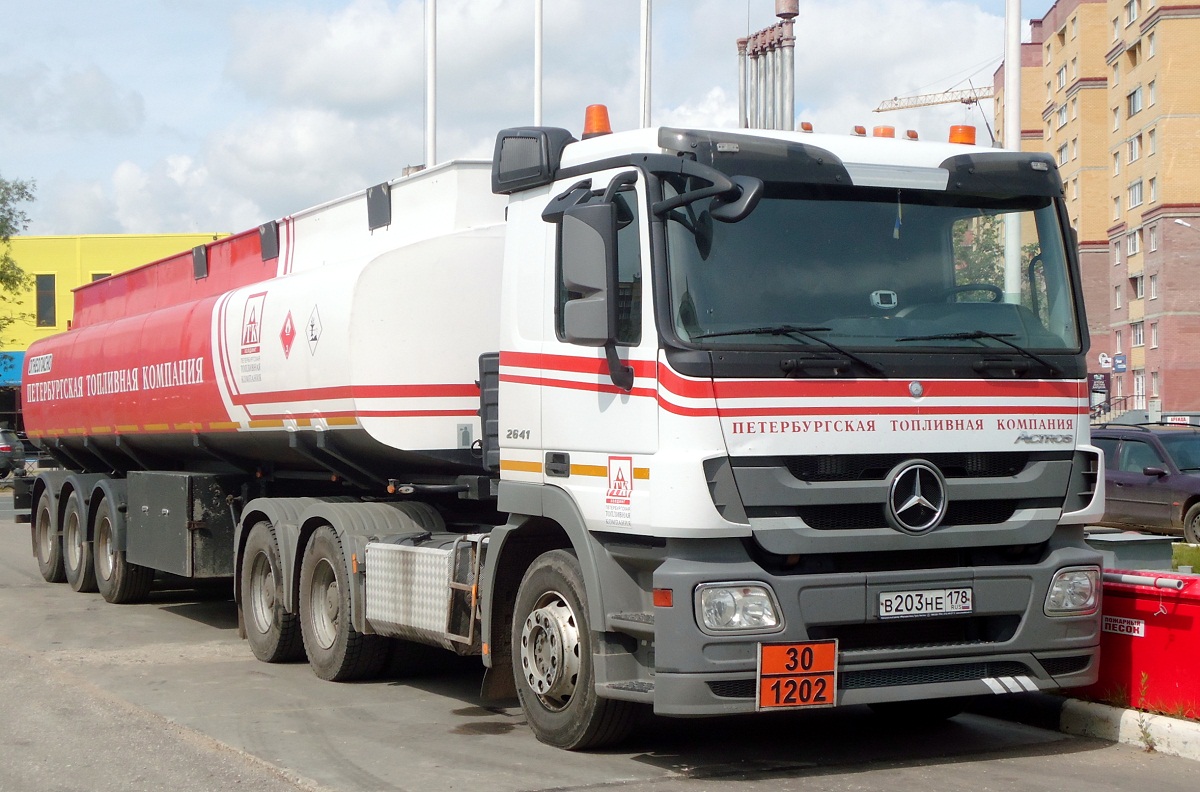 Санкт-Петербург, № В 203 НЕ 178 — Mercedes-Benz Actros '09 2641 [Z9M]