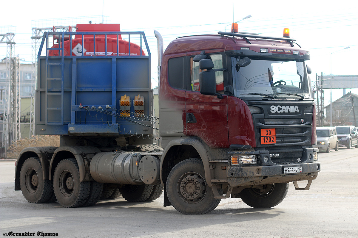 Саха (Якутия), № М 964 МВ 14 — Scania ('2013) G480