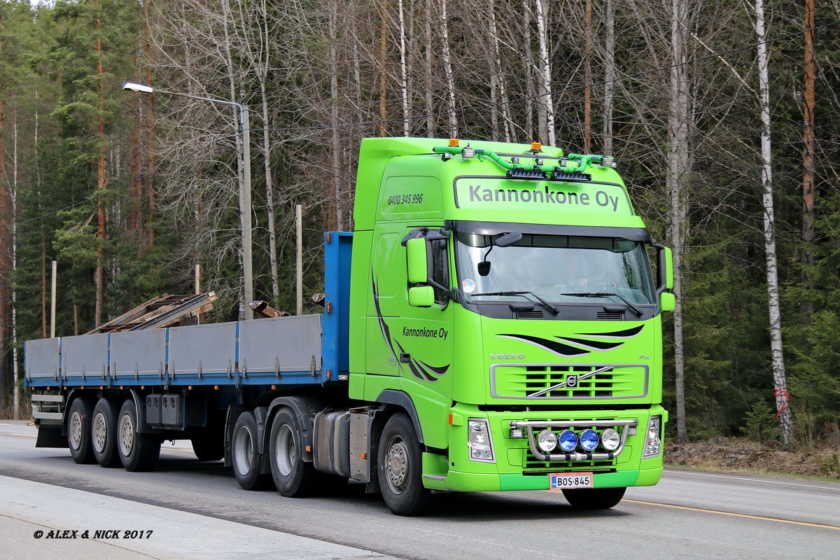 Финляндия, № BOS-845 — Volvo ('2002) FH12.520