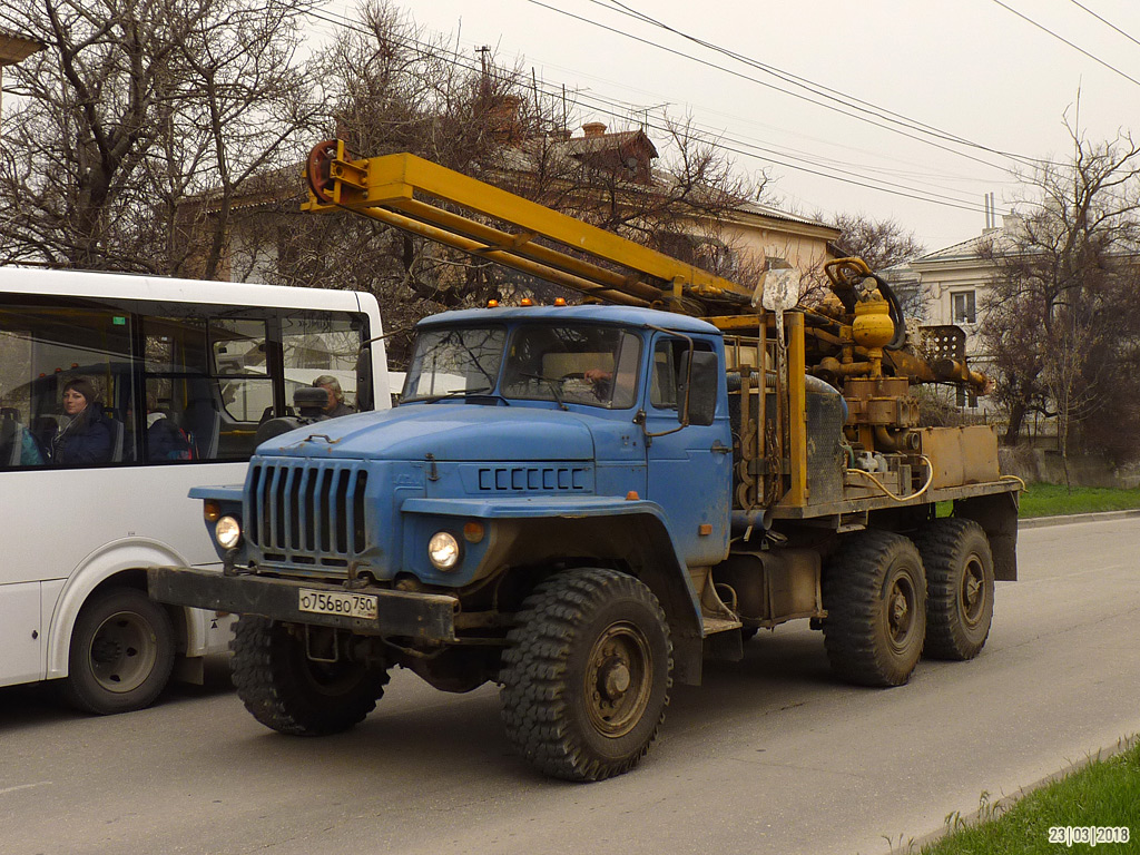 Севастополь, № О 756 ВО 750 — Урал-4320-10