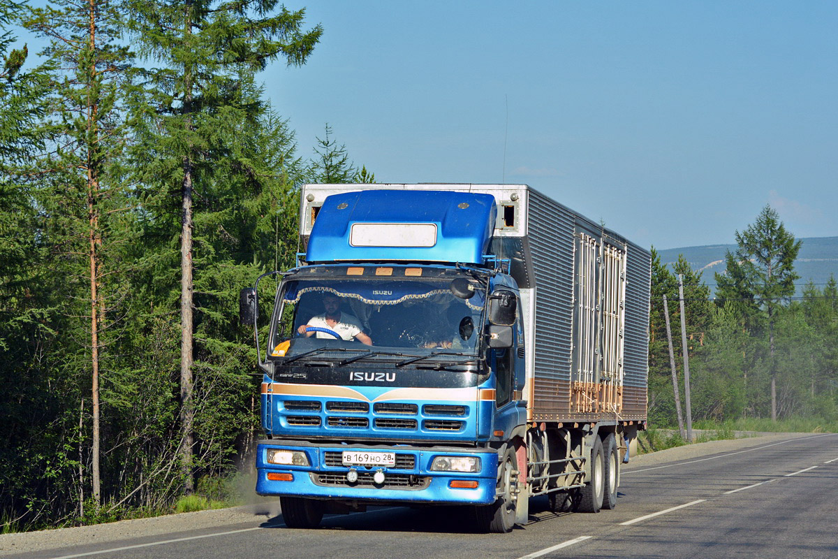 Амурская область, № В 169 НО 28 — Isuzu Giga (общая модель)