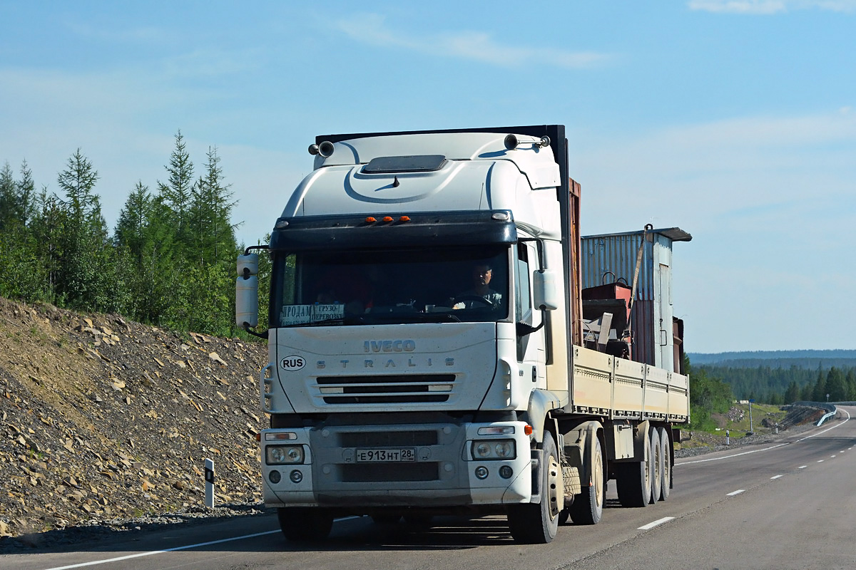 Амурская область, № Е 913 НТ 28 — IVECO Stralis ('2002)