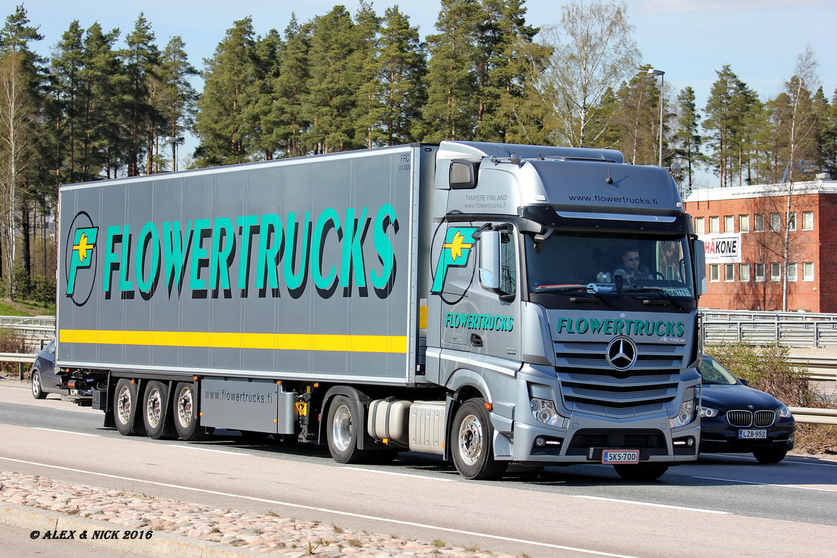 Финляндия, № SKS-700 — Mercedes-Benz Actros ('2011) 1845