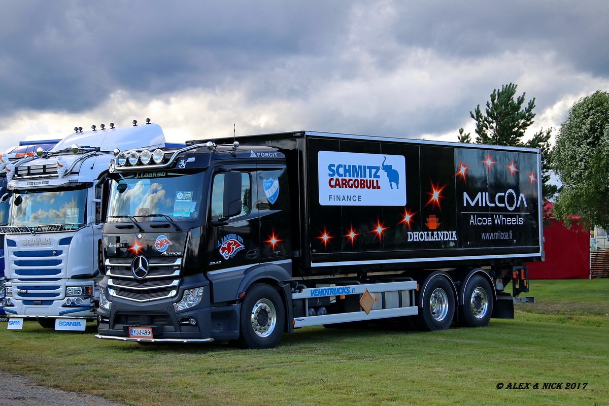 Финляндия, № YJJ-499 — Mercedes-Benz Actros ('2011)