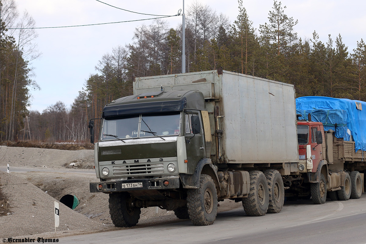 Саха (Якутия), № Е 173 ВН 14 — КамАЗ-43101