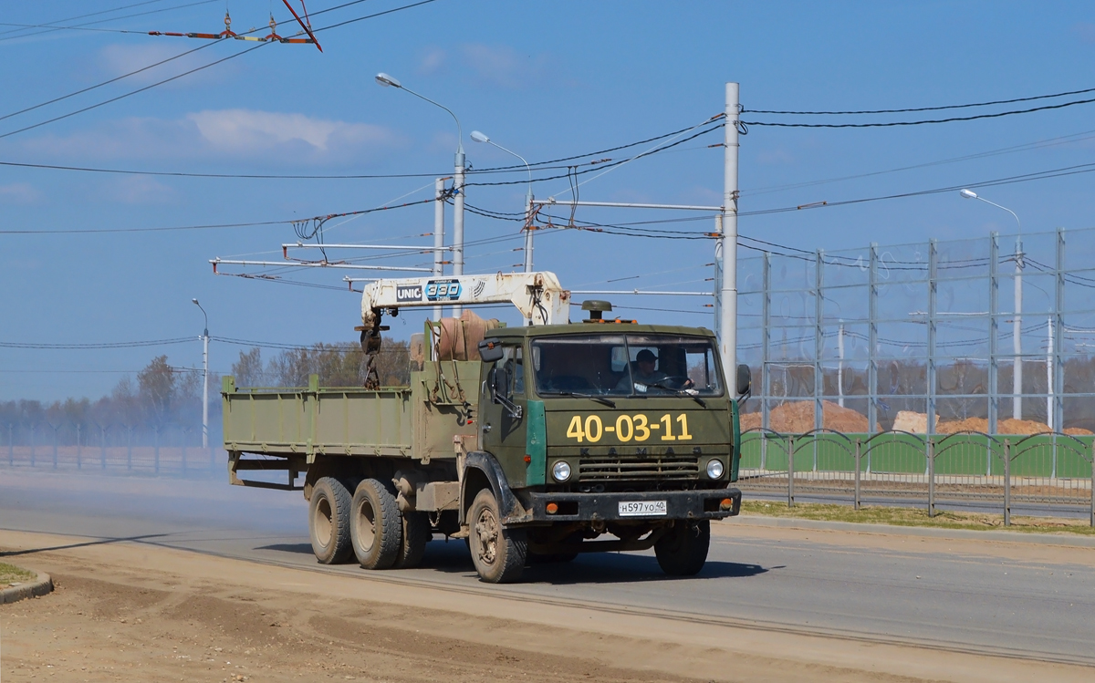 Калужская область, № Н 597 УО 40 — КамАЗ-5320