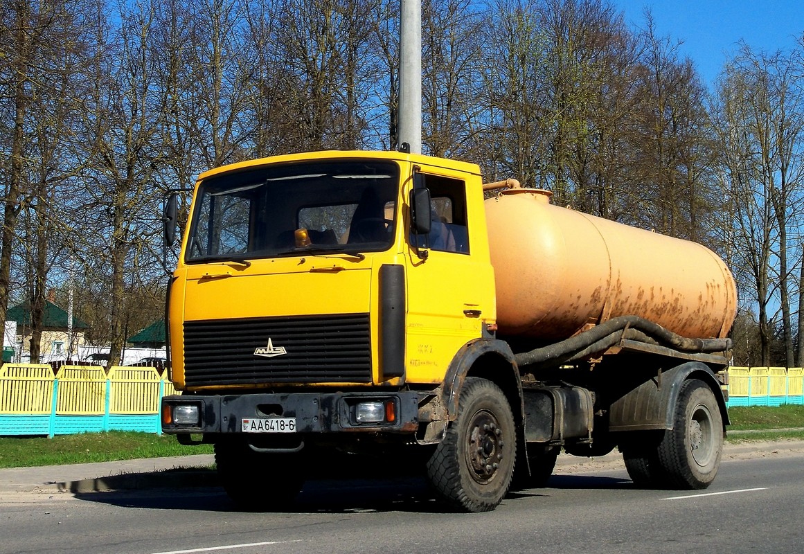 Могилёвская область, № АА 6418-6 — МАЗ-5337 (общая модель)