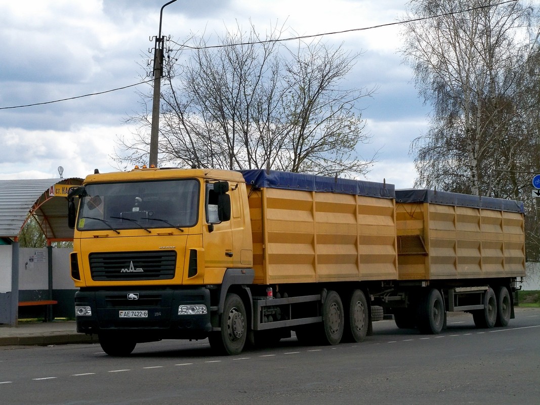 Могилёвская область, № АЕ 7422-6 — МАЗ-6501A8