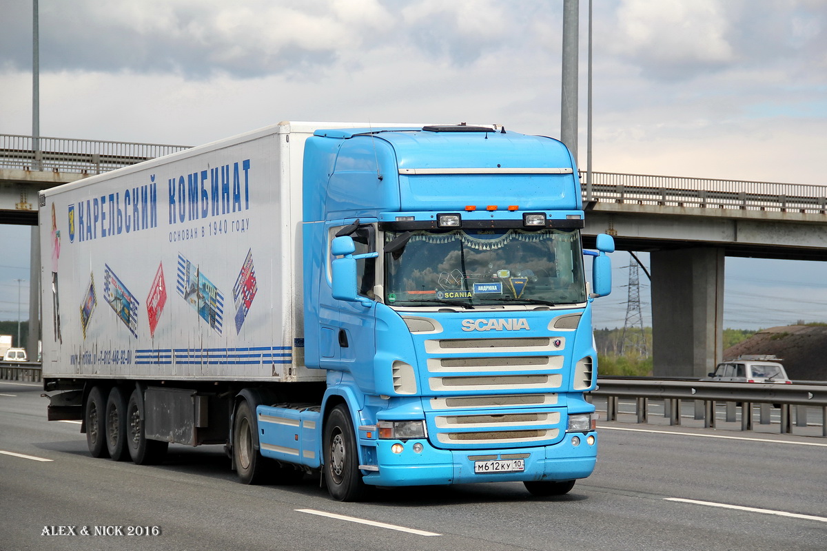 Карелия, № М 612 КУ 10 — Scania ('2004) R380