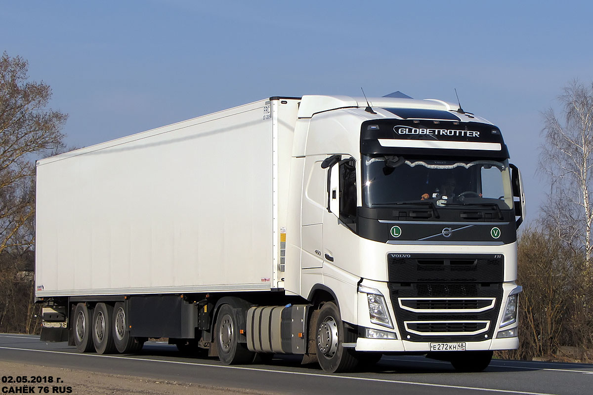 Липецкая область, № Е 272 КН 48 — Volvo ('2012) FH.460 [X9P]