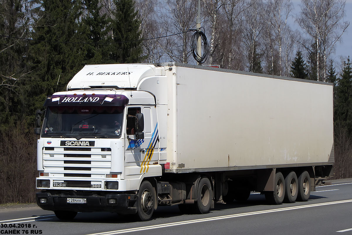 Ярославская область, № С 284 КК 76 — Scania (III) R113M