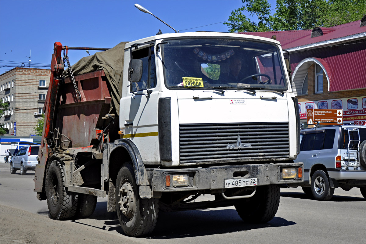 Алтайский край, № У 485 ТЕ 22 — МАЗ-5551A2