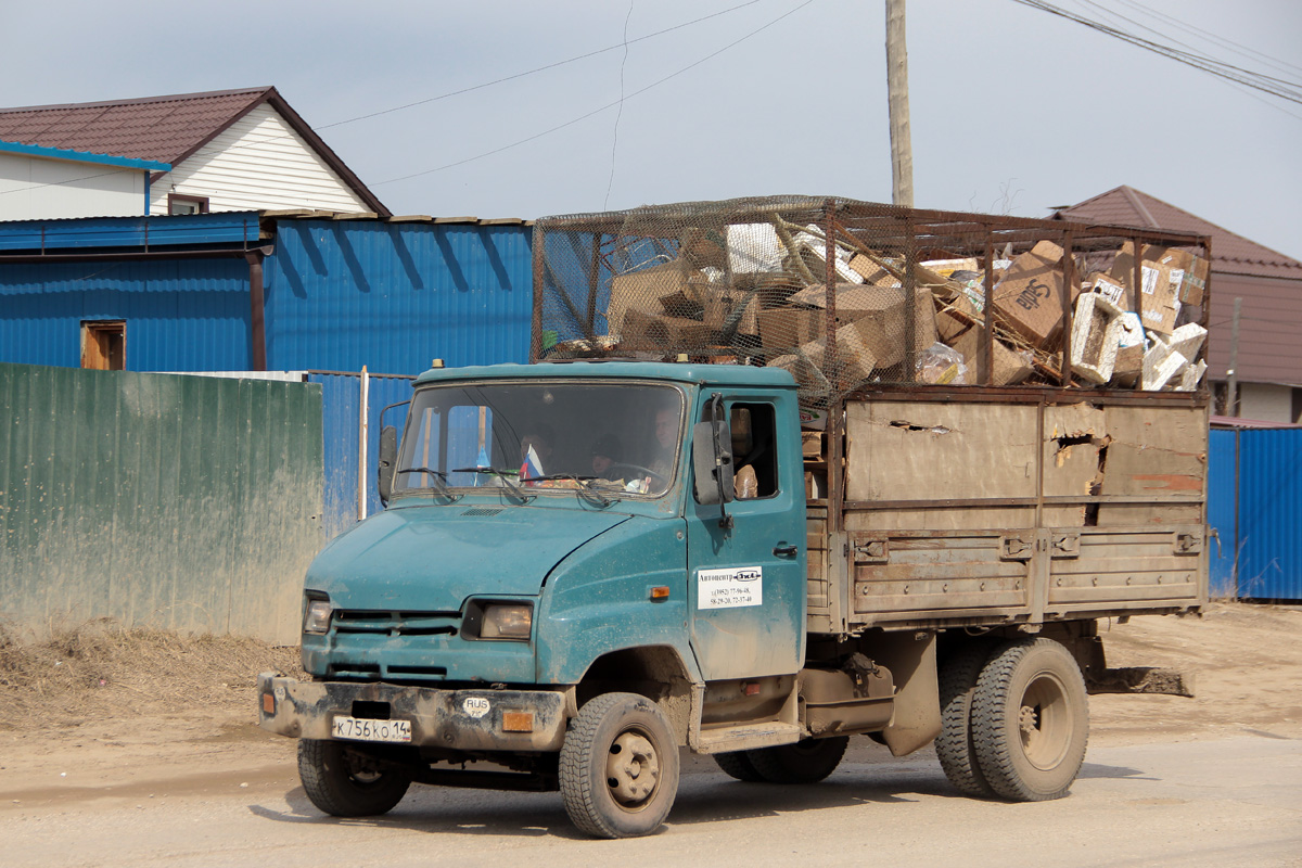 Саха (Якутия), № К 756 КО 14 — ЗИЛ-5301BE "Бычок"