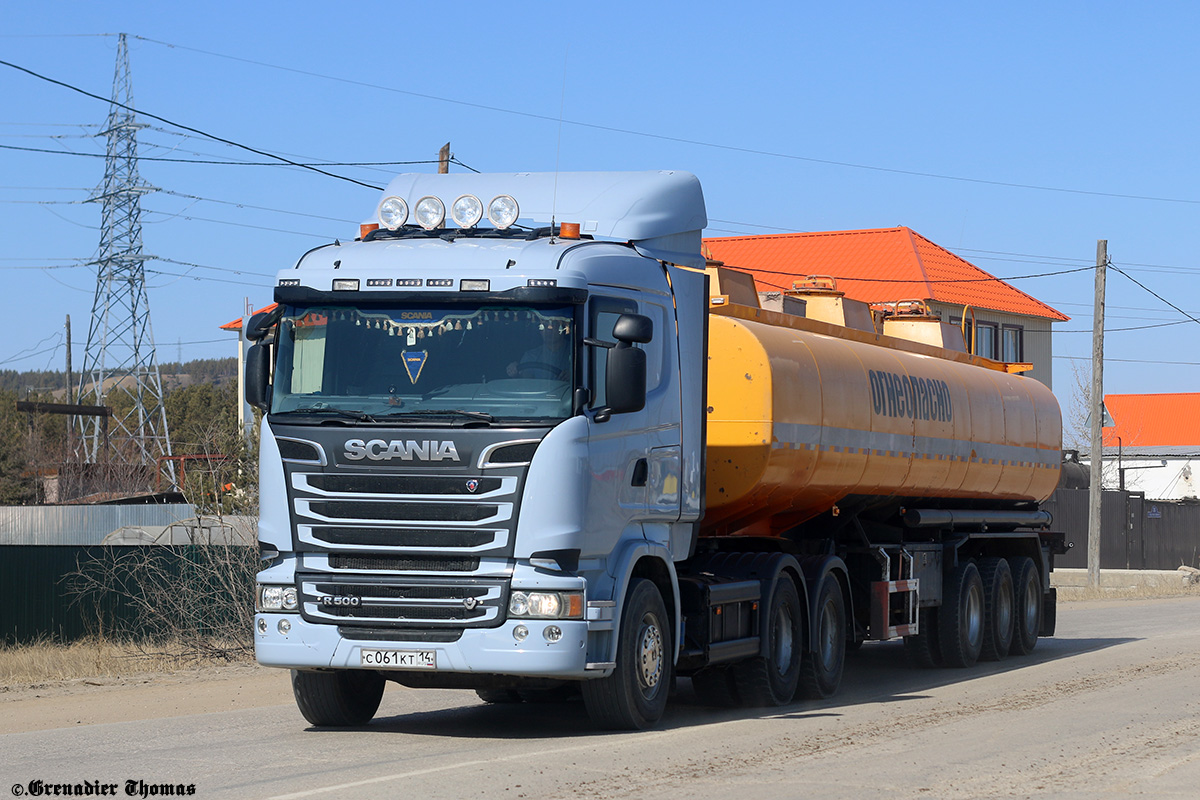 Саха (Якутия), № С 061 КТ 14 — Scania ('2013) R500