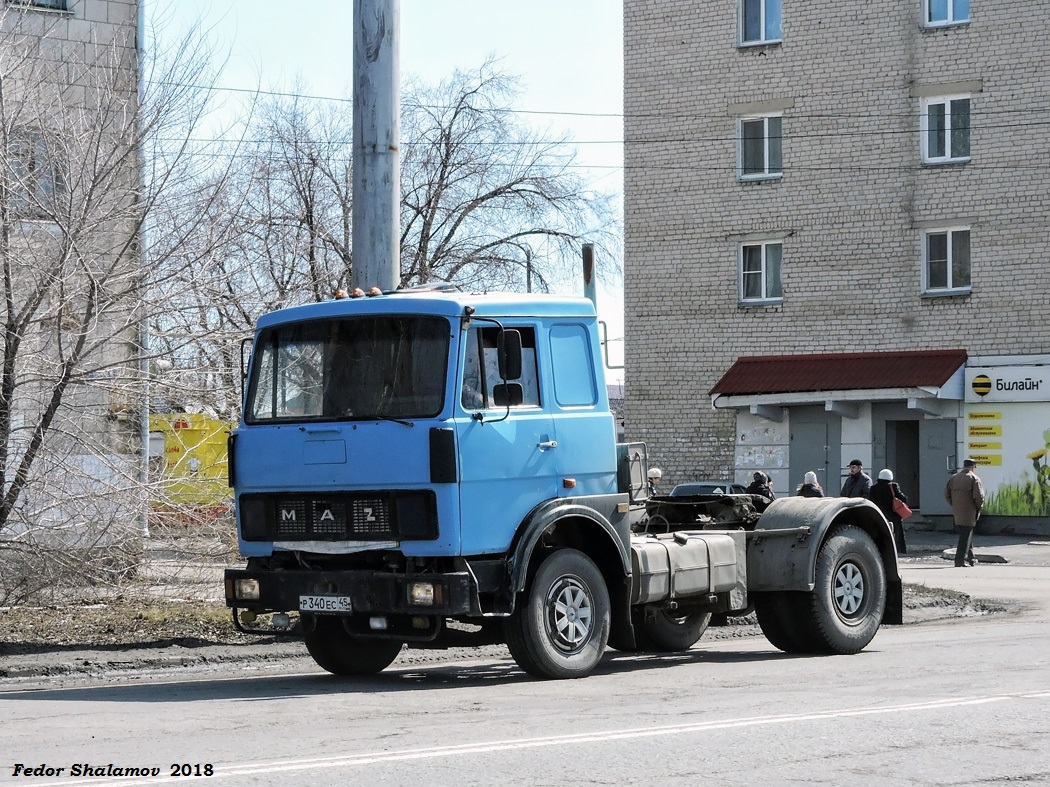 Курганская область, № Р 340 ЕС 45 — МАЗ-54329