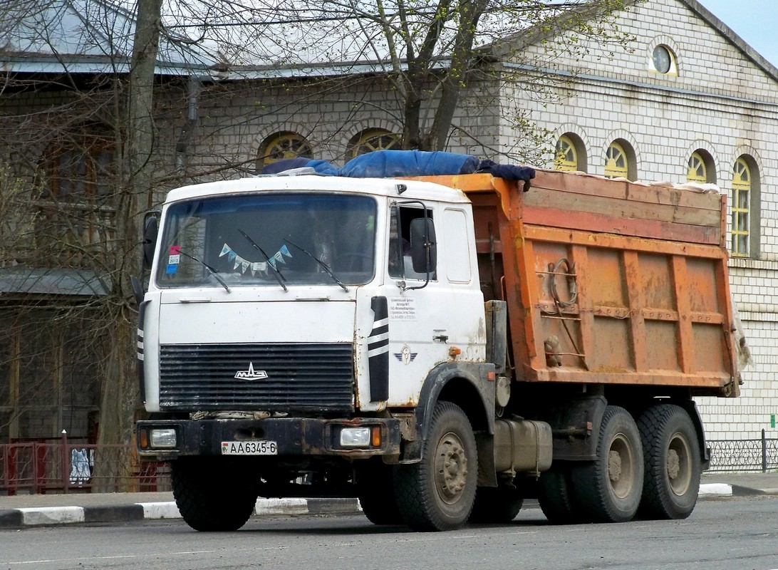 Могилёвская область, № АА 6345-6 — МАЗ-5516 (общая модель)