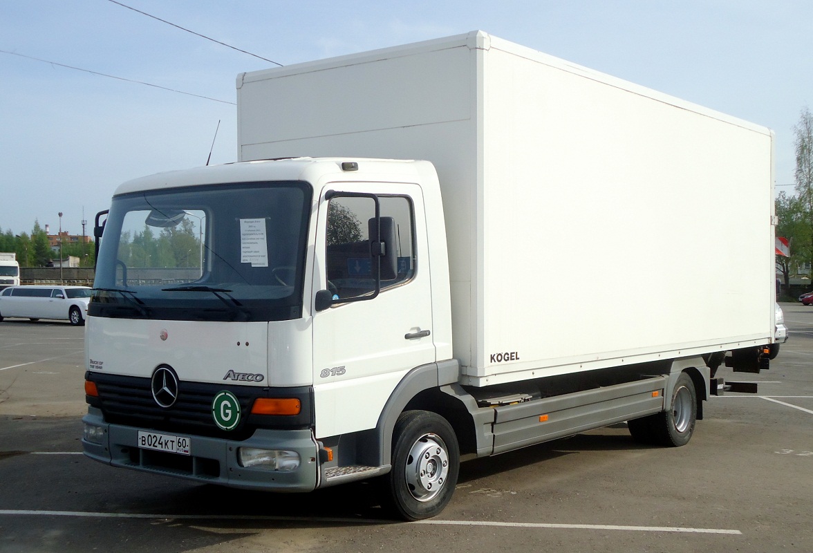 Псковская область, № В 024 КТ 60 — Mercedes-Benz Atego 815