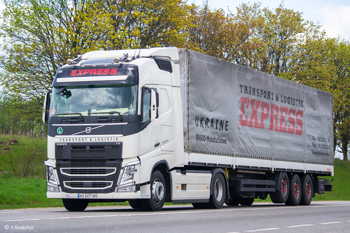 Закарпатская область, № АО 5477 ВМ — Volvo ('2012) FH.460