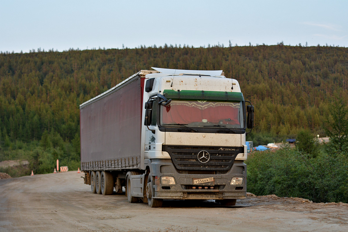 Марий Эл, № У 554 ВА 12 — Mercedes-Benz Actros ('2003) 1844