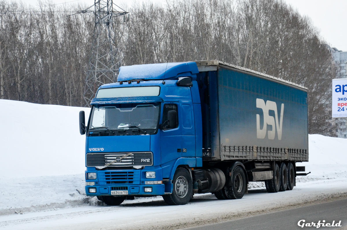 Башкортостан, № А 634 ОВ 102 — Volvo ('1993) FH12.380