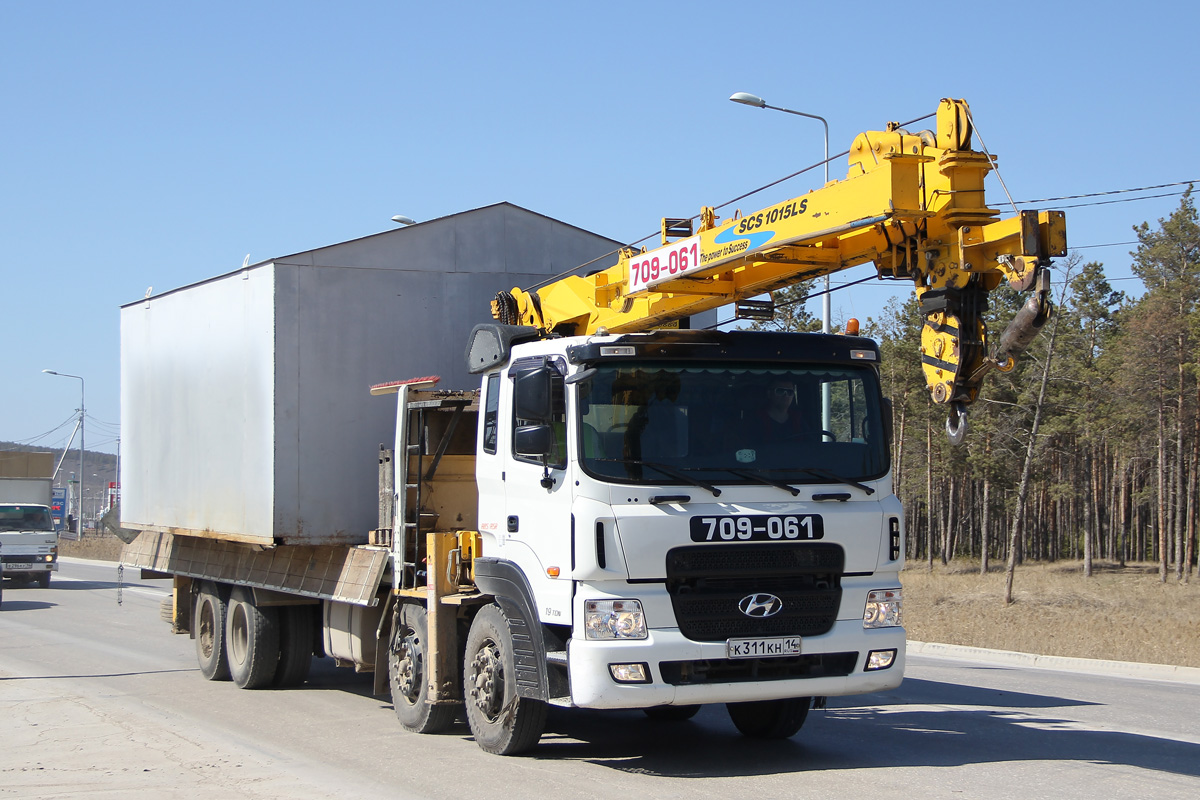 Саха (Якутия), № К 311 КН 14 — Hyundai Power Truck HD320