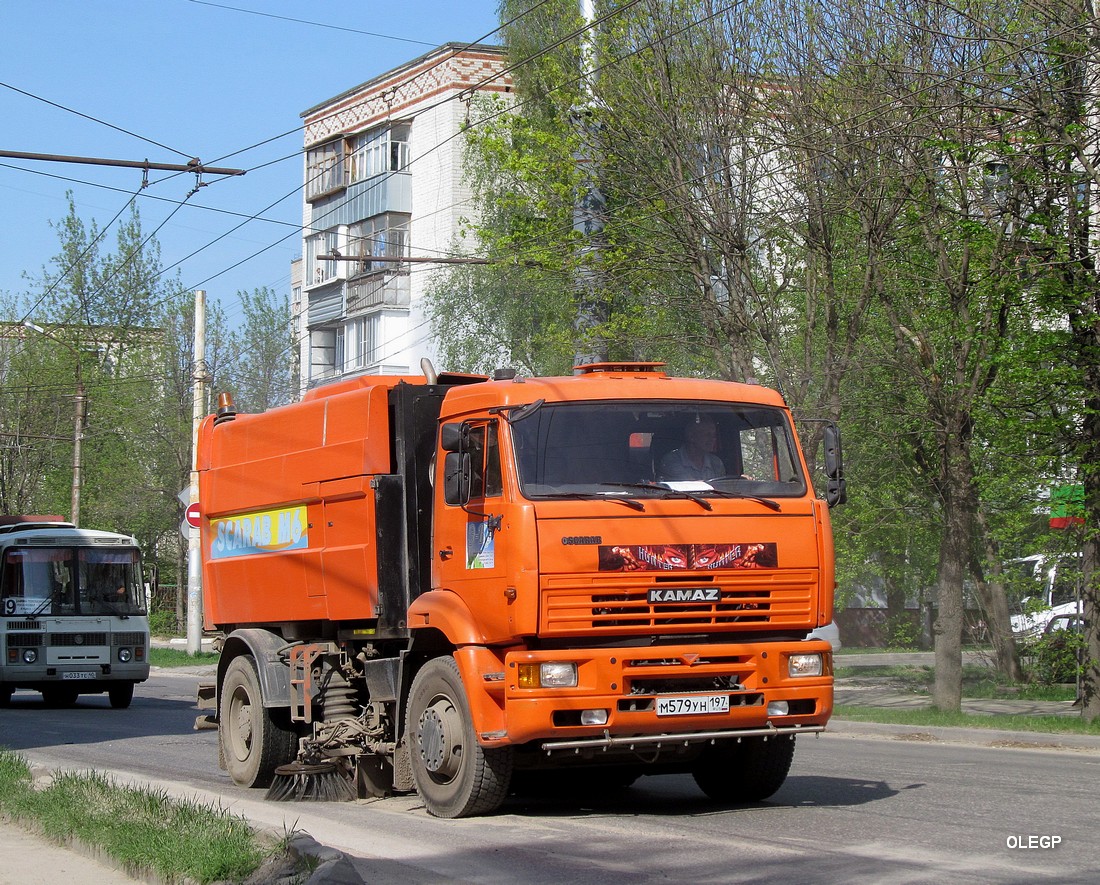 Калужская область, № М 579 УН 197 — КамАЗ-53605-62