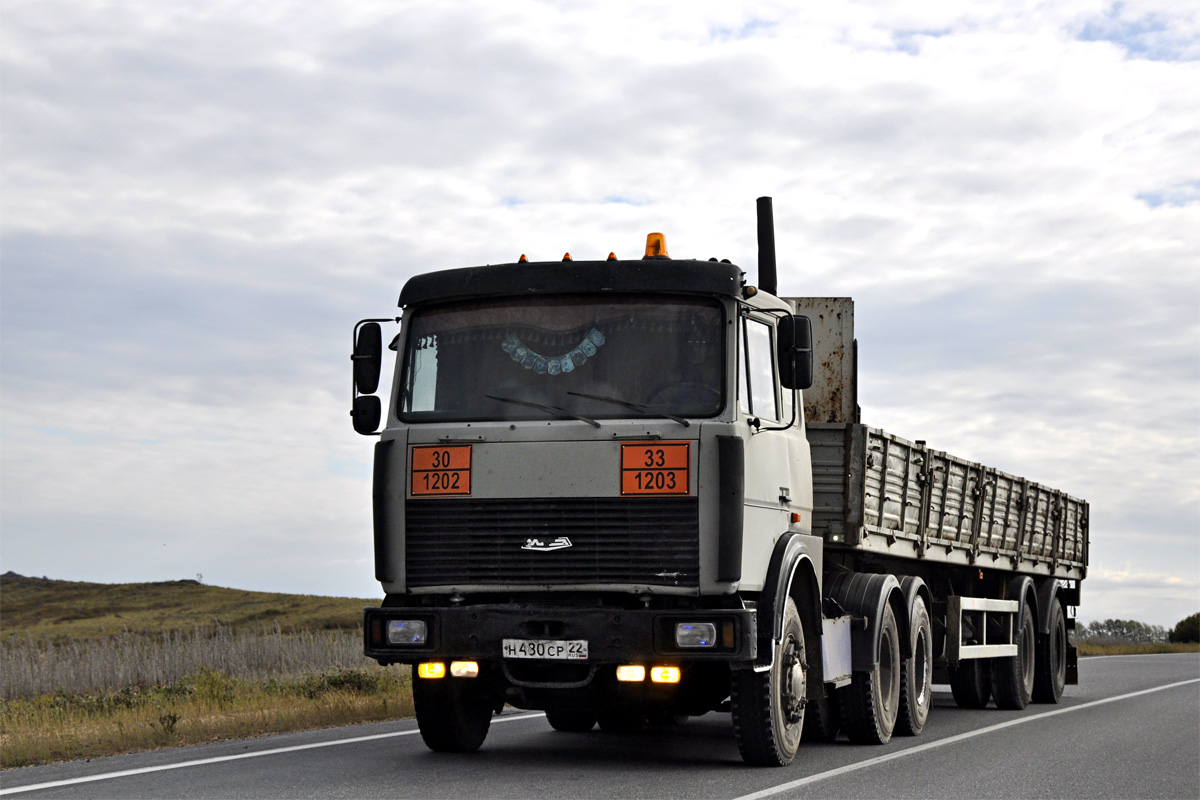 Алтайский край, № Н 480 СР 22 — МАЗ-64229