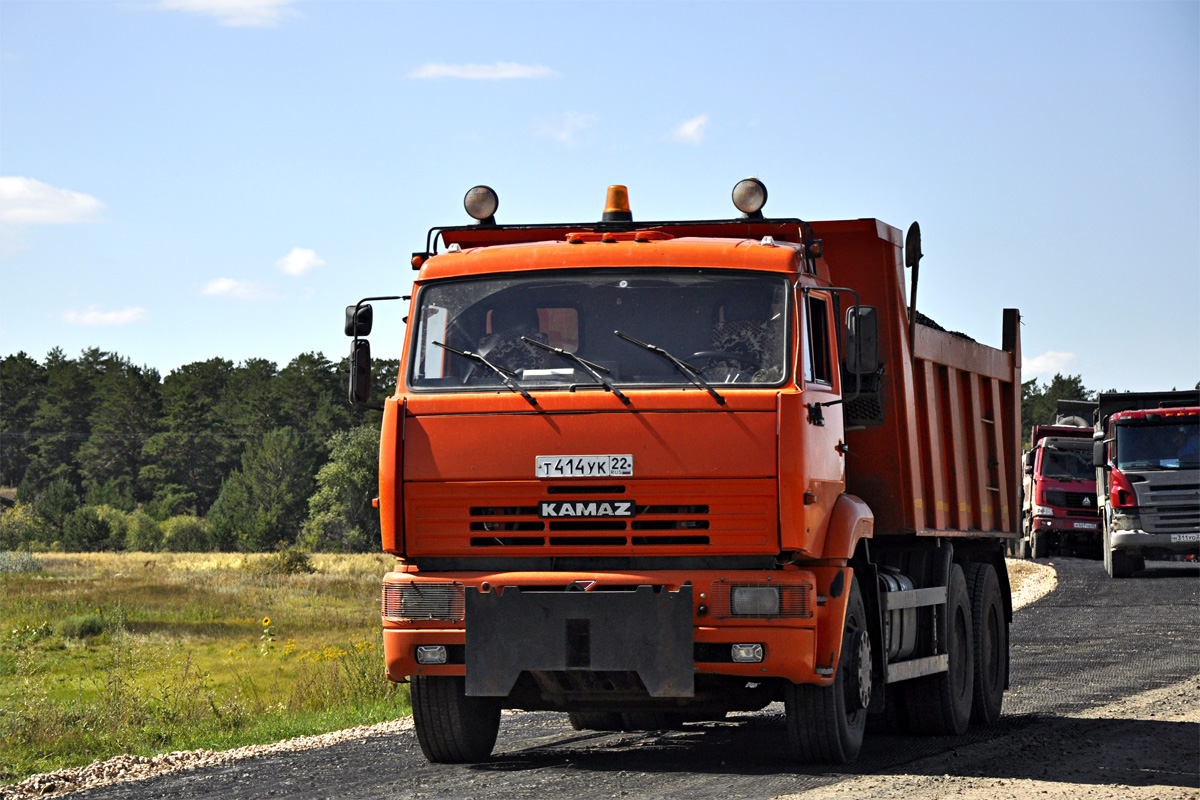 Алтайский край, № Т 414 УК 22 — КамАЗ-6520-06 [65200F]