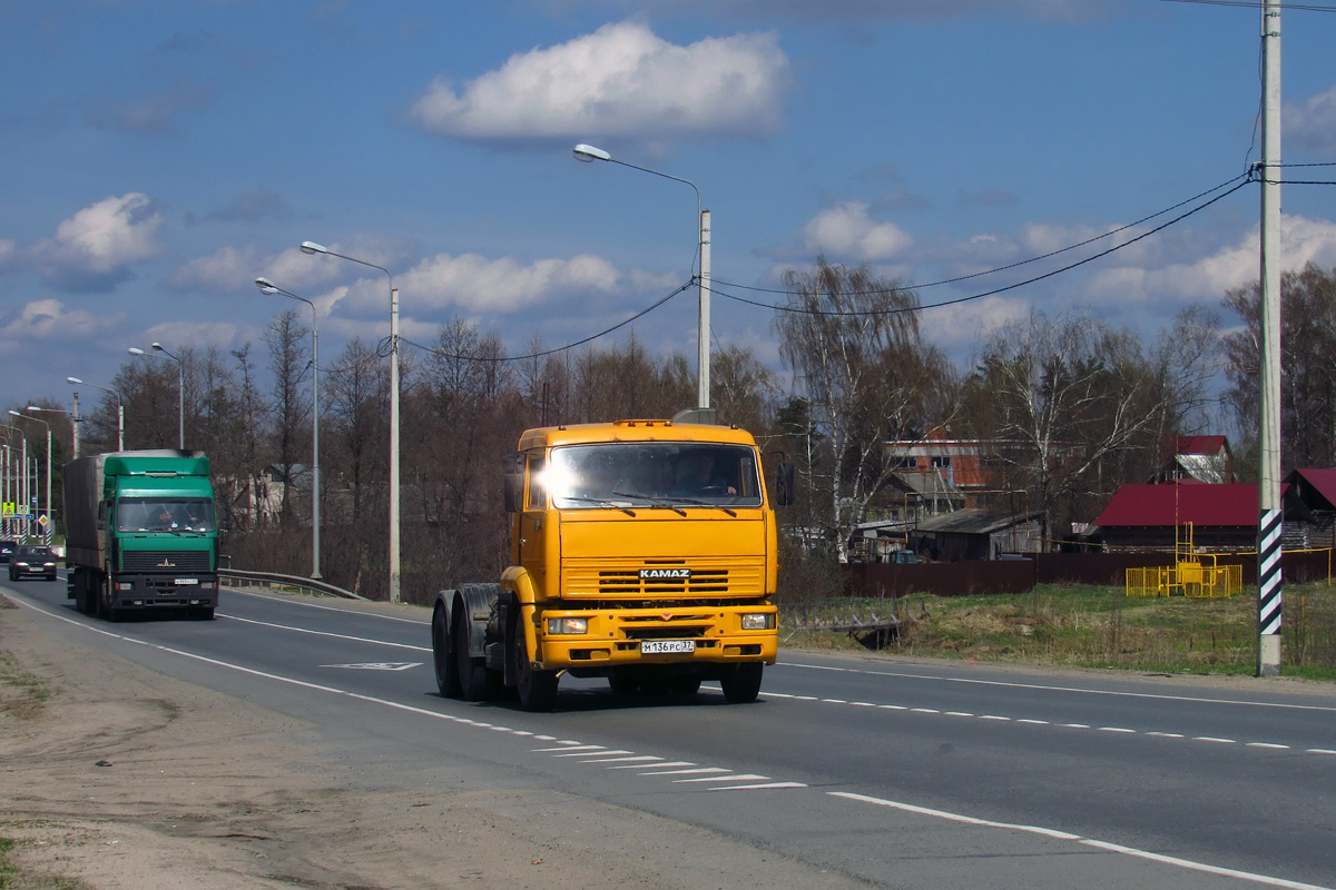 Ивановская область, № М 136 РС 37 — КамАЗ-65116-62