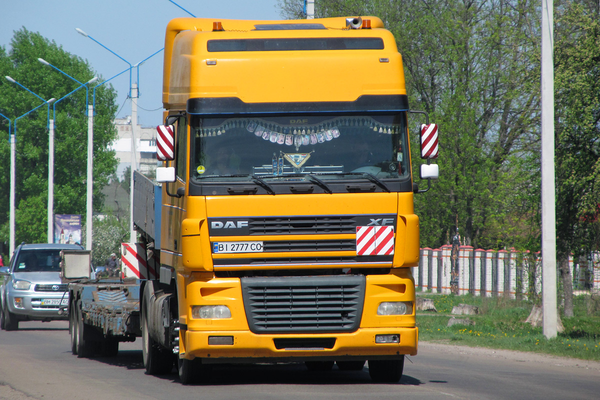 Полтавская область, № ВІ 2777 СО — DAF XF95 FT