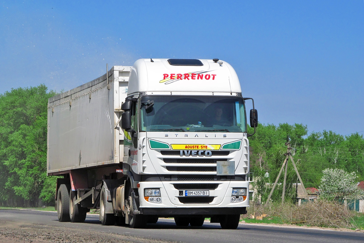 Сумская область, № ВМ 4357 ВІ — IVECO Stralis ('2007)