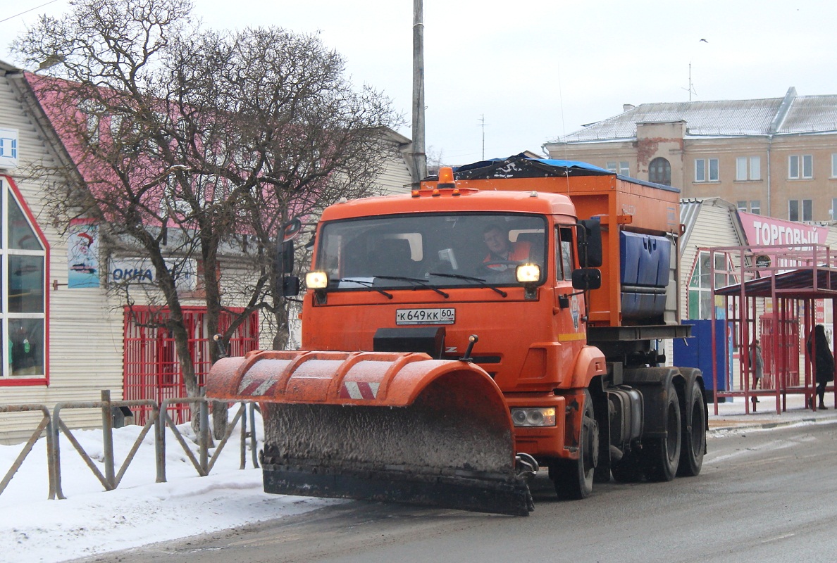 Псковская область, № К 649 КК 60 — КамАЗ-65115-D3