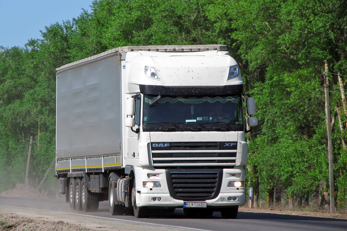 Словакия, № BL-134ES — DAF XF105 FT