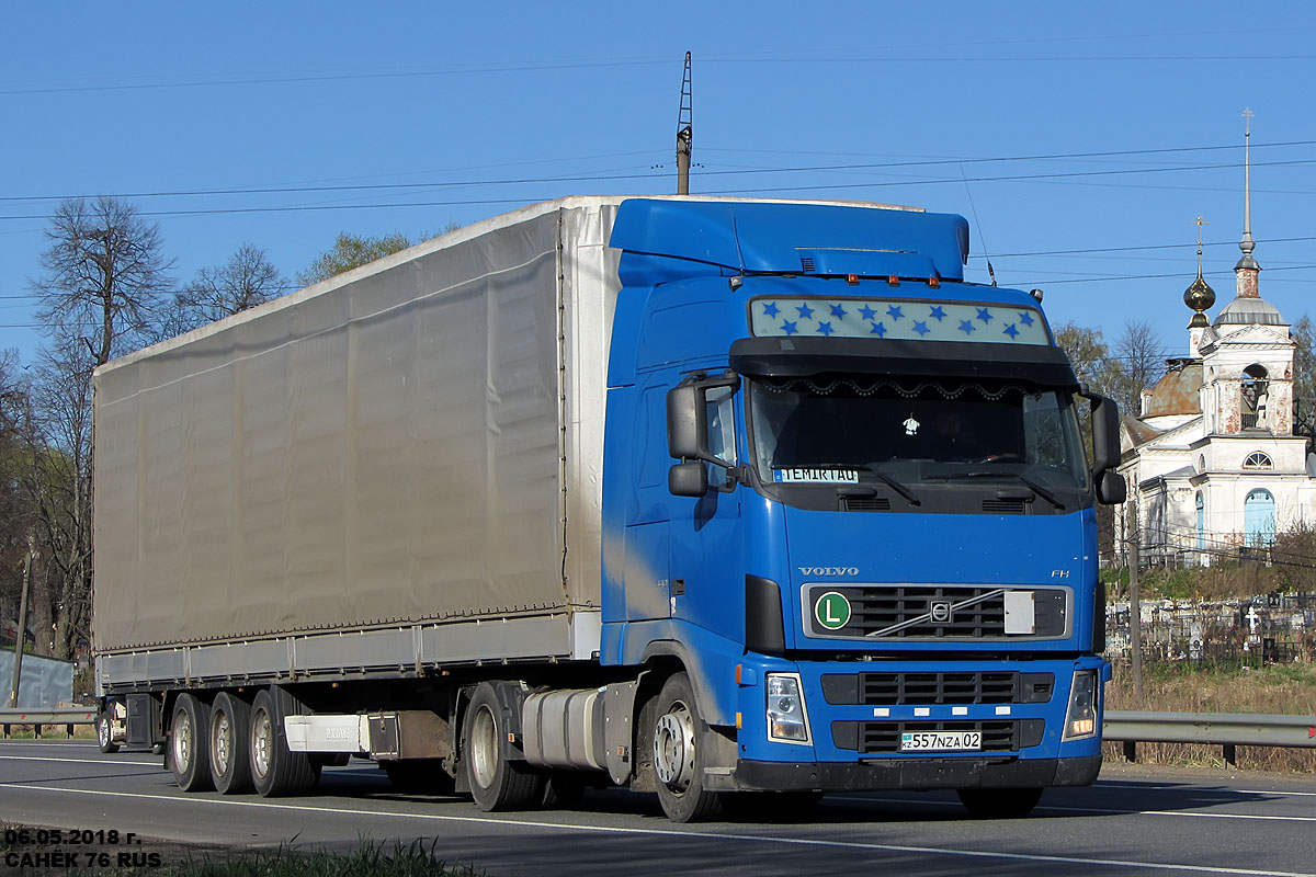 Алматы, № 557 NZA 02 — Volvo ('2002) FH12.440