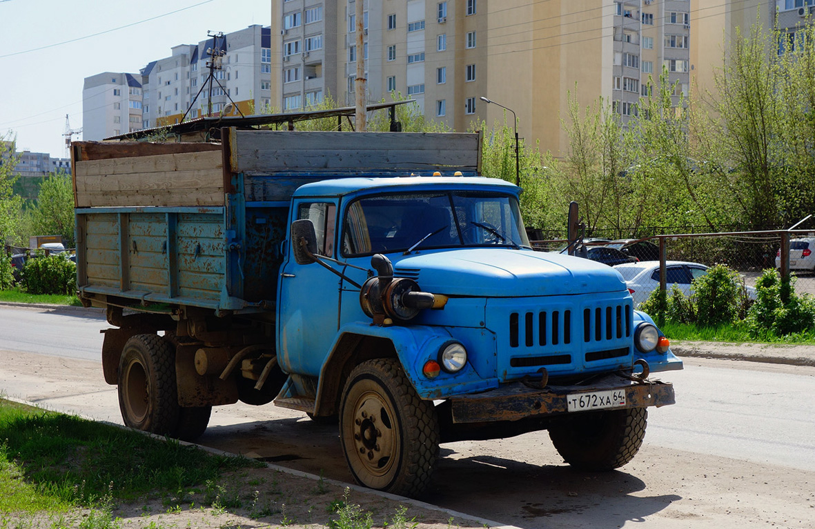 Саратовская область, № Т 672 ХА 64 — ЗИЛ-495710