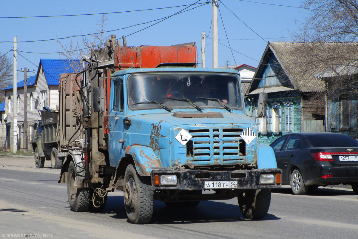 Волгоградская область, № А 118 ТН 34 — ЗИЛ-433362