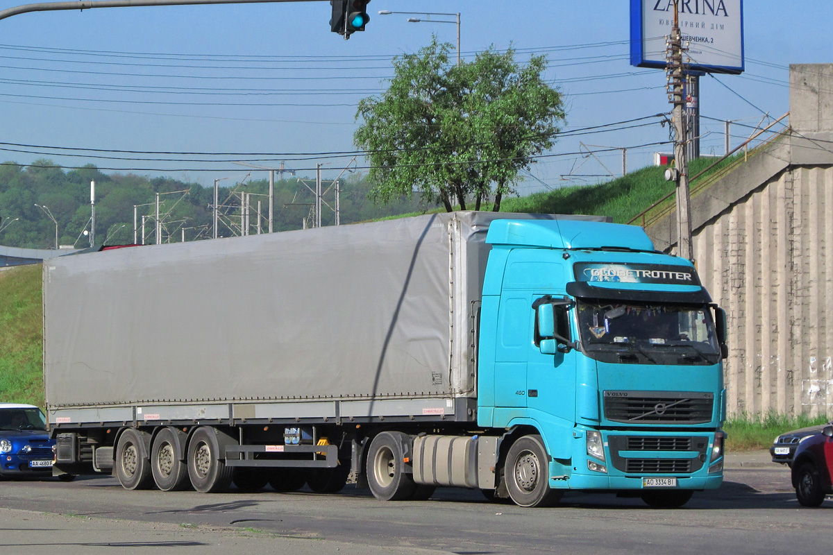 Закарпатская область, № АО 3334 ВІ — Volvo ('2008) FH.460