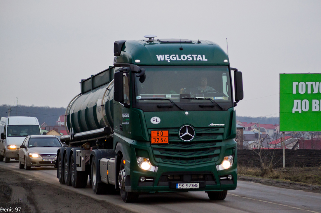 Польша, № SK 993MG — Mercedes-Benz Actros ('2011) 1845