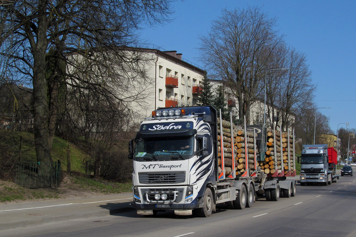 Литва, № HUZ 302 — Volvo ('2008) FH16.540