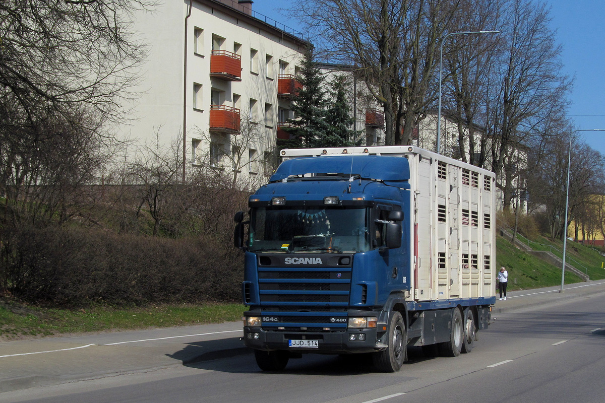 Литва, № JJD 514 — Scania ('1996) R164G