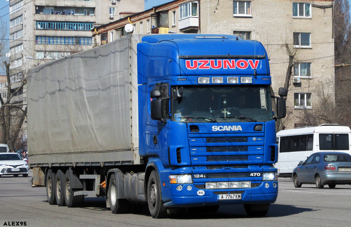 Болгария, № A 7767 KM — Scania ('1996) R124L