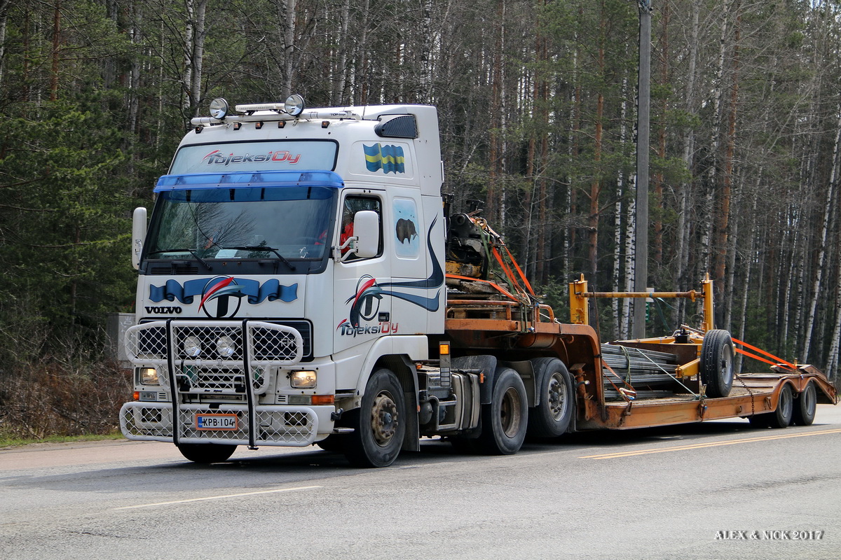 Финляндия, № KPB-104 — Volvo ('1993) FH12.420