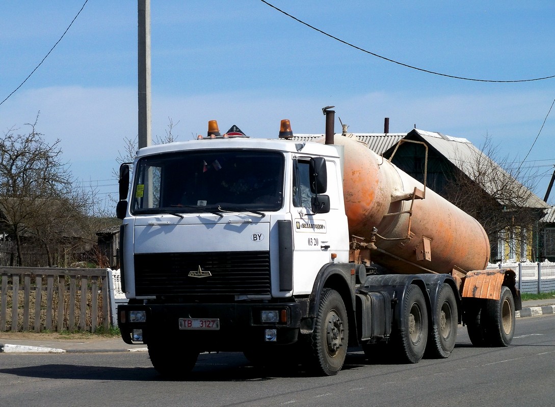 Могилёвская область, № ТВ 3127 — МАЗ-6422 (общая модель)